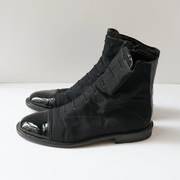 80s - SUSAN BENNIS - WARREN EDWARDS - Boots - Men\'s - 10 - BLK Leather 80s - Susan Bennis - Warren Edwards - Boots - Men main image 3
